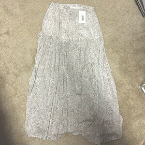 Never worn Etty Collection Maxi Skirt with two slits